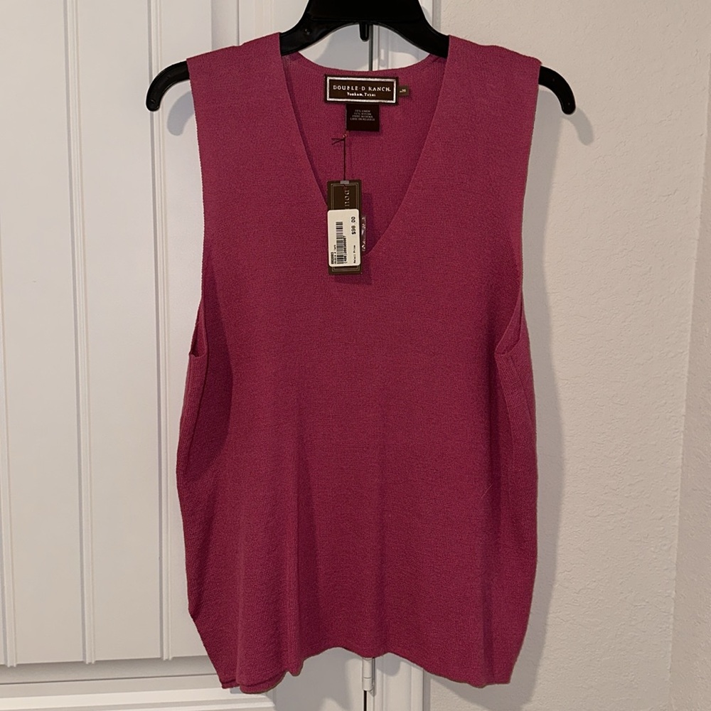 NWT Double D Ranch Knit Tank - Picture 3 of 11